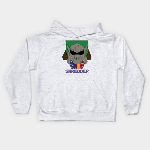 Shredder Kids Hoodie by 2buck